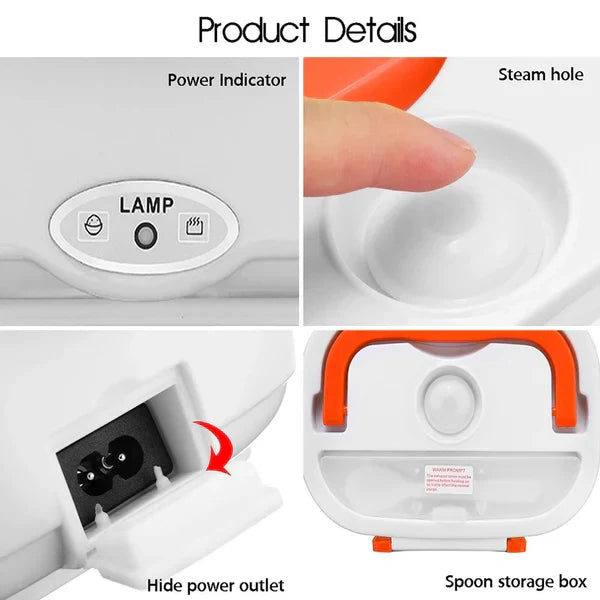 Portable Electric Lunch Box | علبة غداء كهربائية محمولة