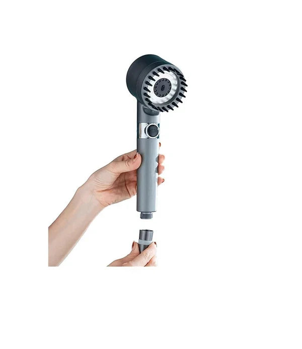 3-Mode High-Pressure Shower Head | رأس دش عالي الضغط بثلاثة أوضاع