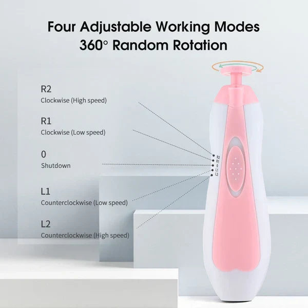 Baby Electric Nail Trimmer | مبرد أظافر كهربائي للأطفال