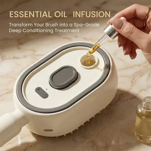 ✨ 3-in-1 Electric Scalp Massage Comb | مشط تدليك فروة الرأس الكهربائي 3 في 1 💇‍♀️