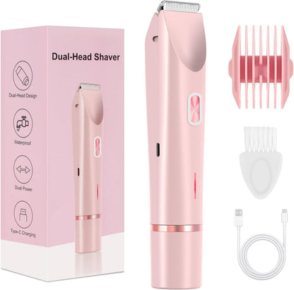 2-in-1 Women's Electric Bikini Trimmer & Body Shaver