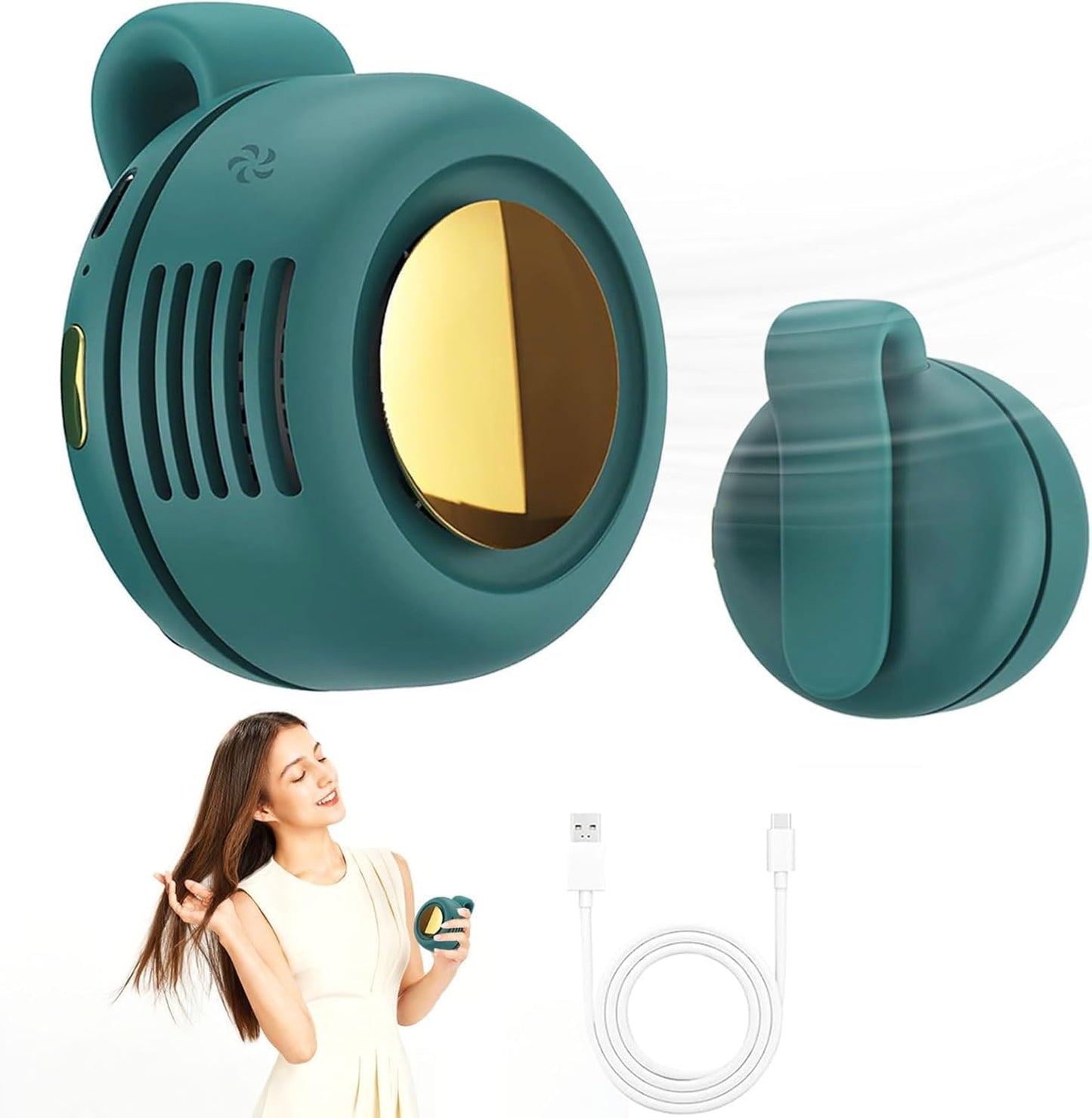 Portable Bladeless Clip Fan | مروحة محمولة بدون شفرات بمشبك