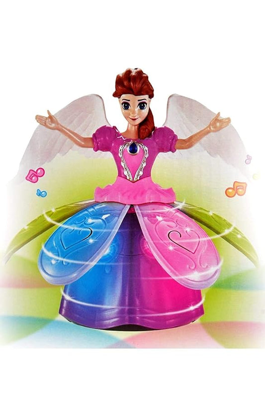Dancing Princess Doll with LED Lights & Music | دمية الأميرة الراقصة بإضاءة LED وموسيقى 👑✨