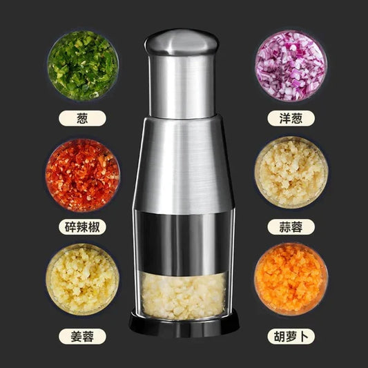 Manual Garlic & Vegetable Chopper | مفرمة يدوية للثوم والخضروات
