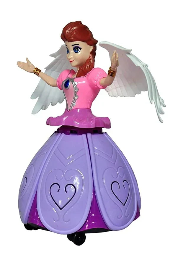 Dancing Princess Doll with LED Lights & Music | دمية الأميرة الراقصة بإضاءة LED وموسيقى 👑✨