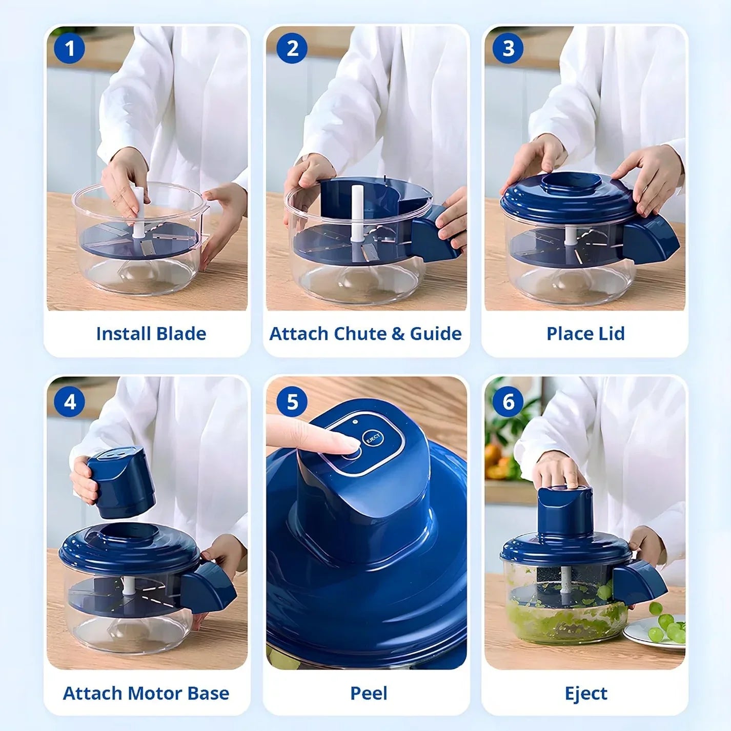 Electric Fruit & Vegetable Peeler | مقشرة فواكه وخضروات كهربائية 🍎🥕