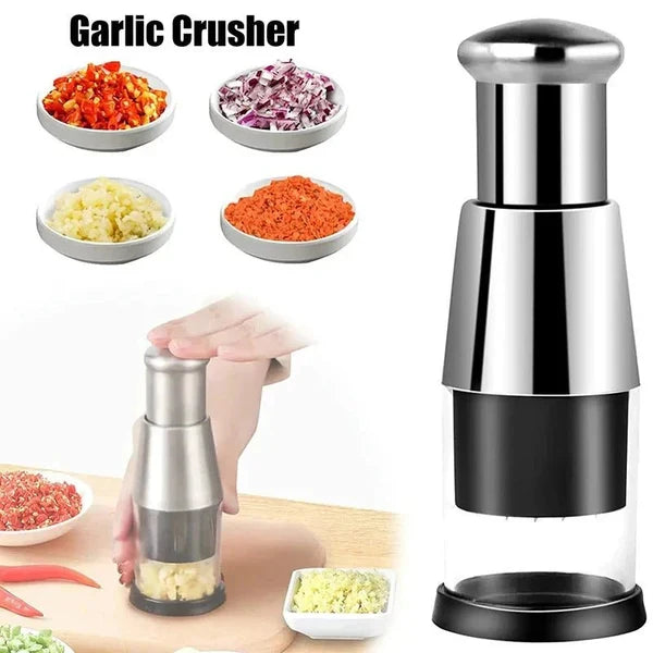 Manual Garlic & Vegetable Chopper | مفرمة يدوية للثوم والخضروات