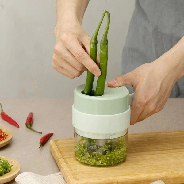 Wireless Electric Food Chopper | مفرمة طعام كهربائية لاسلكية 🧄⚡