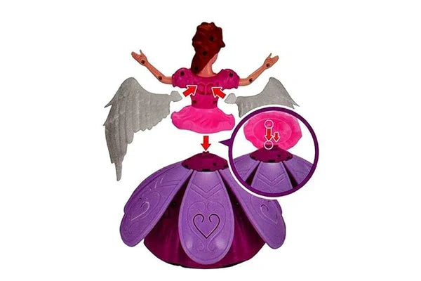 Dancing Princess Doll with LED Lights & Music | دمية الأميرة الراقصة بإضاءة LED وموسيقى 👑✨