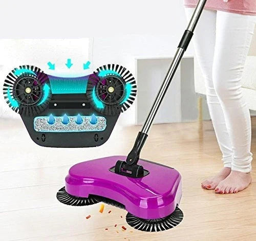 360° Manual Floor Sweeper | مكنسة أرضيات يدوية 360