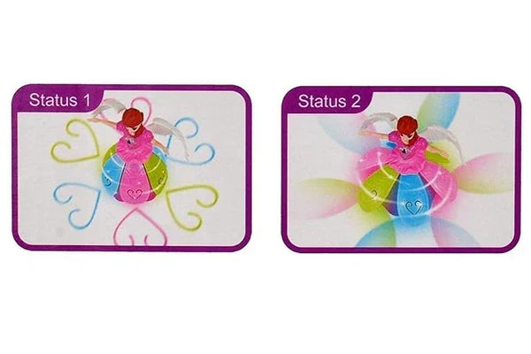 Dancing Princess Doll with LED Lights & Music | دمية الأميرة الراقصة بإضاءة LED وموسيقى 👑✨