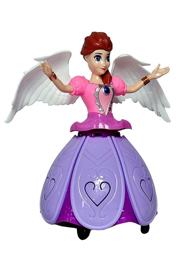 Dancing Princess Doll with LED Lights & Music | دمية الأميرة الراقصة بإضاءة LED وموسيقى 👑✨