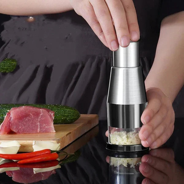 Manual Garlic & Vegetable Chopper | مفرمة يدوية للثوم والخضروات