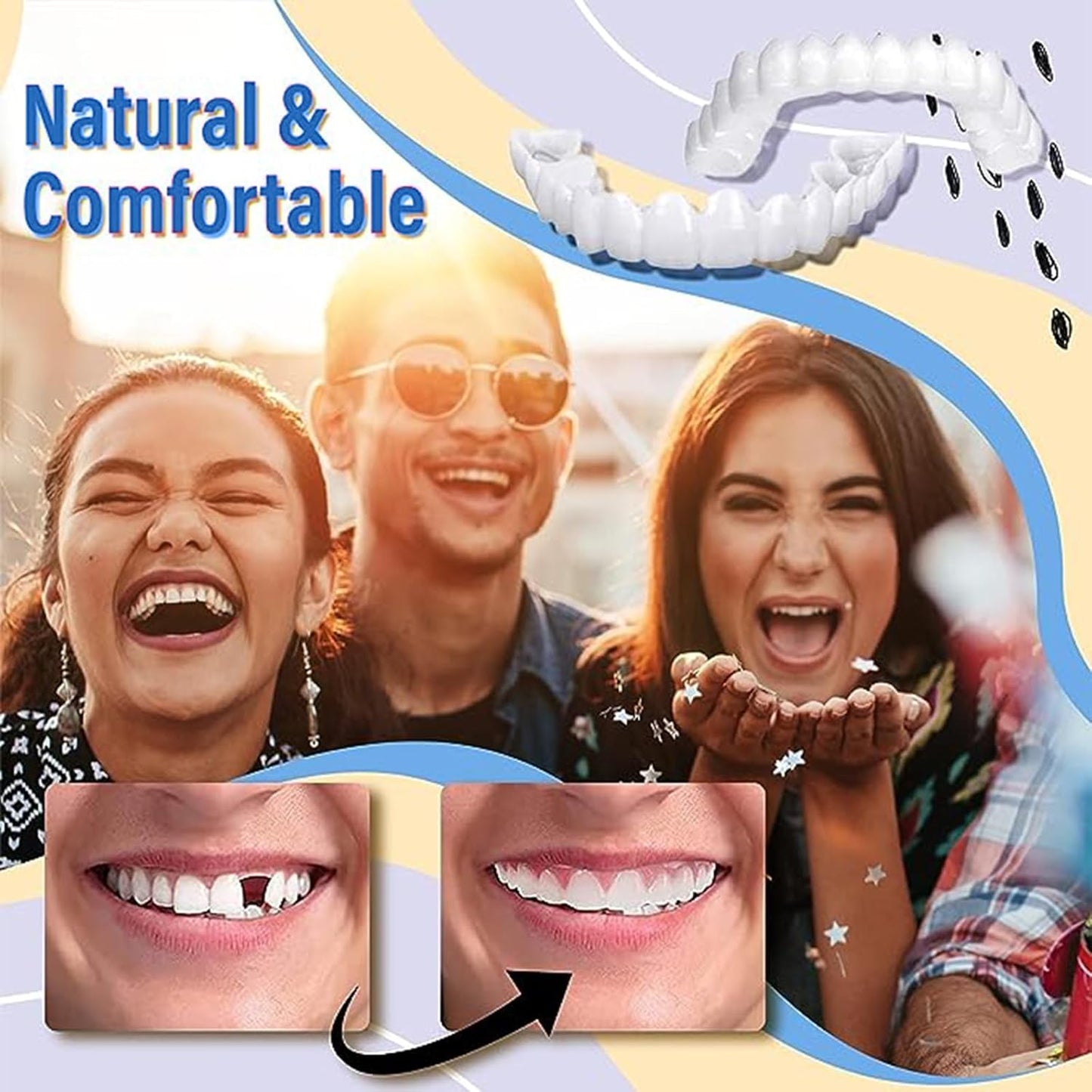 Snap-On Smile Teeth | ابتسامة سناب أون للأسنان