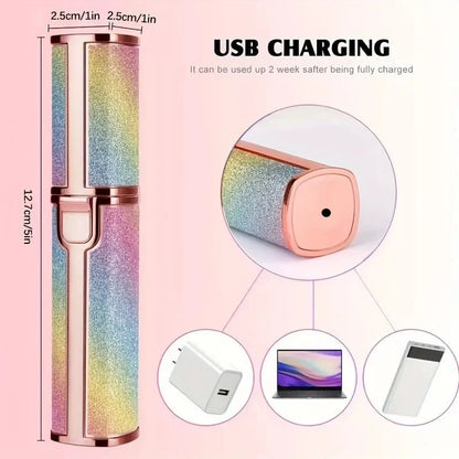 2-in-1 Women's Facial Hair Remover & Eyebrow Trimmer